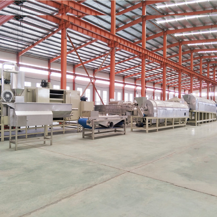 芝麻清洗炒制生产线