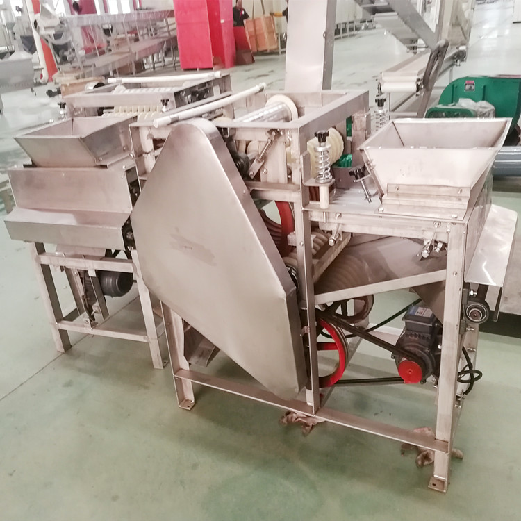 花生米湿法脱皮机